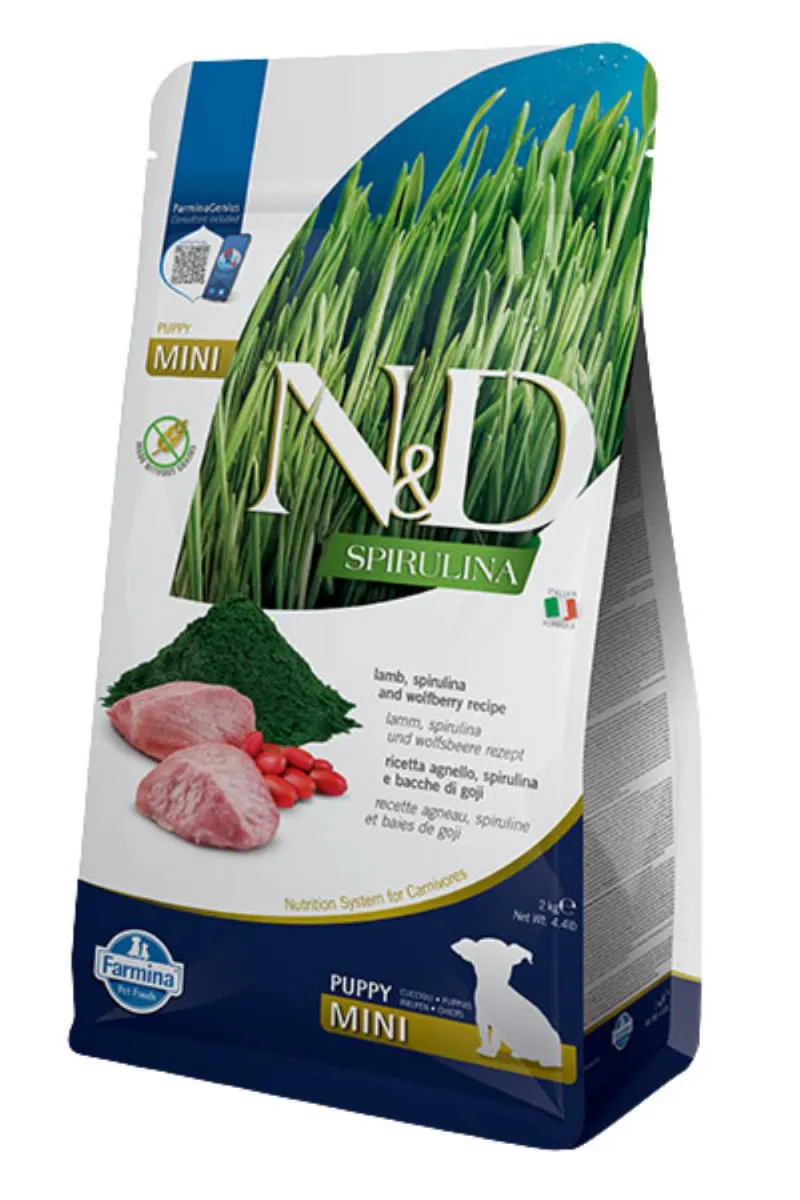 D.N&D SPIRULINA LAMB PUPPY MINI 2,5KG