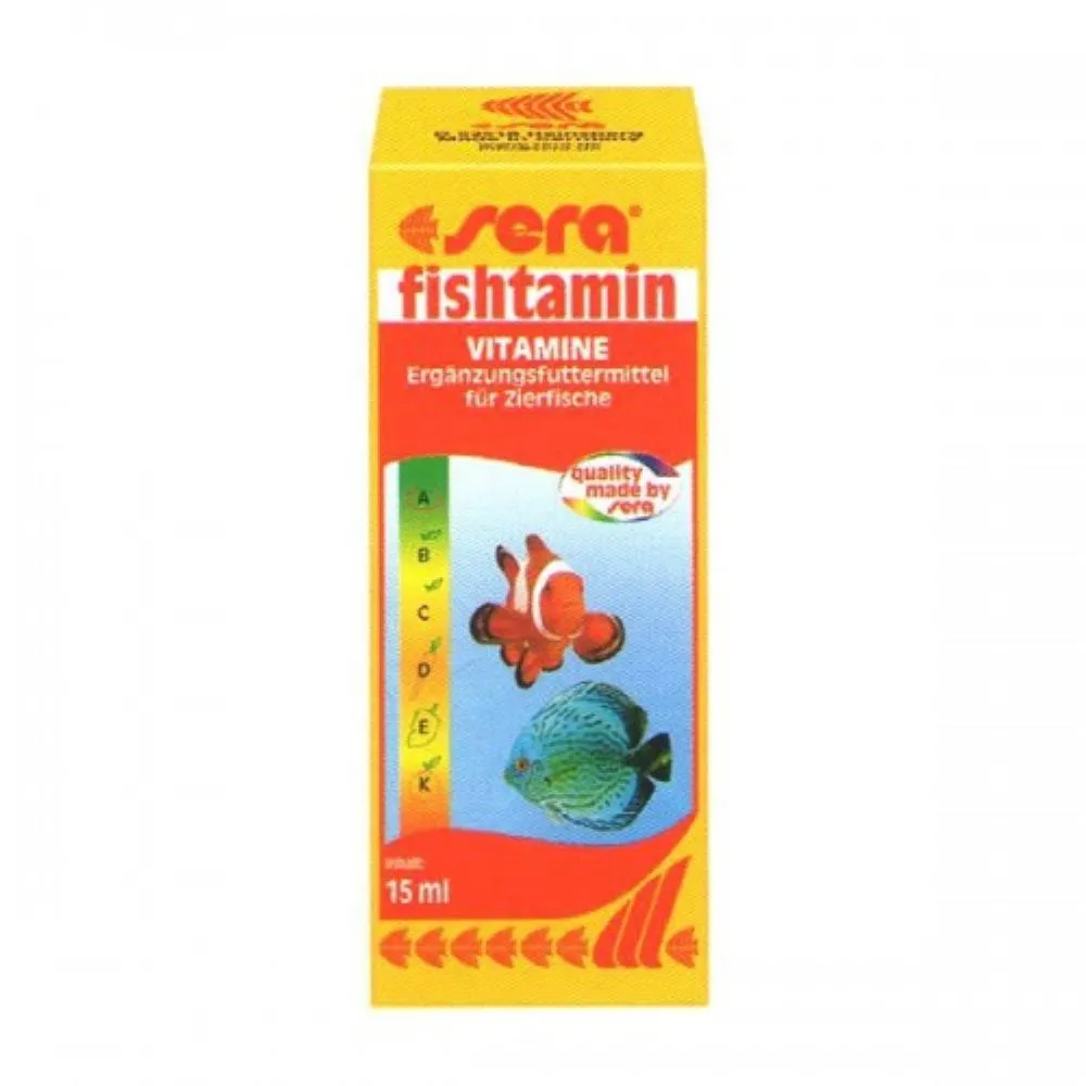 D.SERA FISHTAMIN 15ML