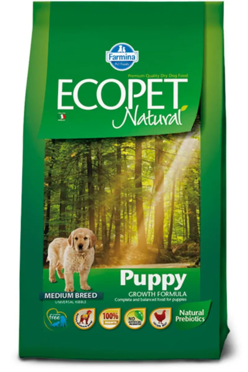 Ecopet Natural Medium Puppy