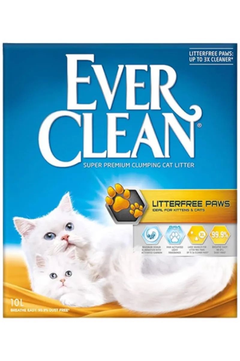 EVERCLEAN LITTERFREE PAWS 10 L