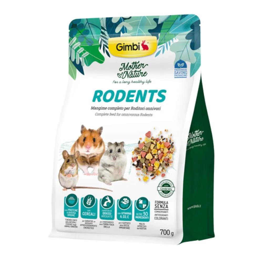 GIMBI MOTHER NATURE HRANA ZA GLODARE 700 G