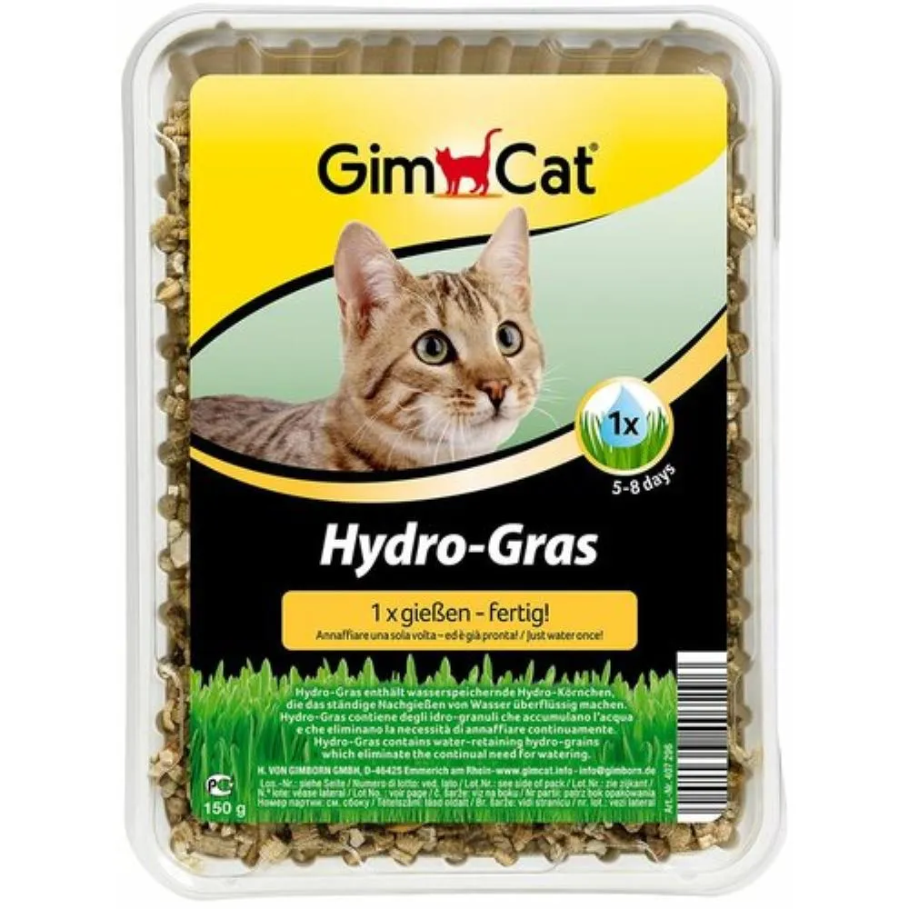 GIMCAT HYDRO-GRAS TRAVA ZA MACKE 150 G