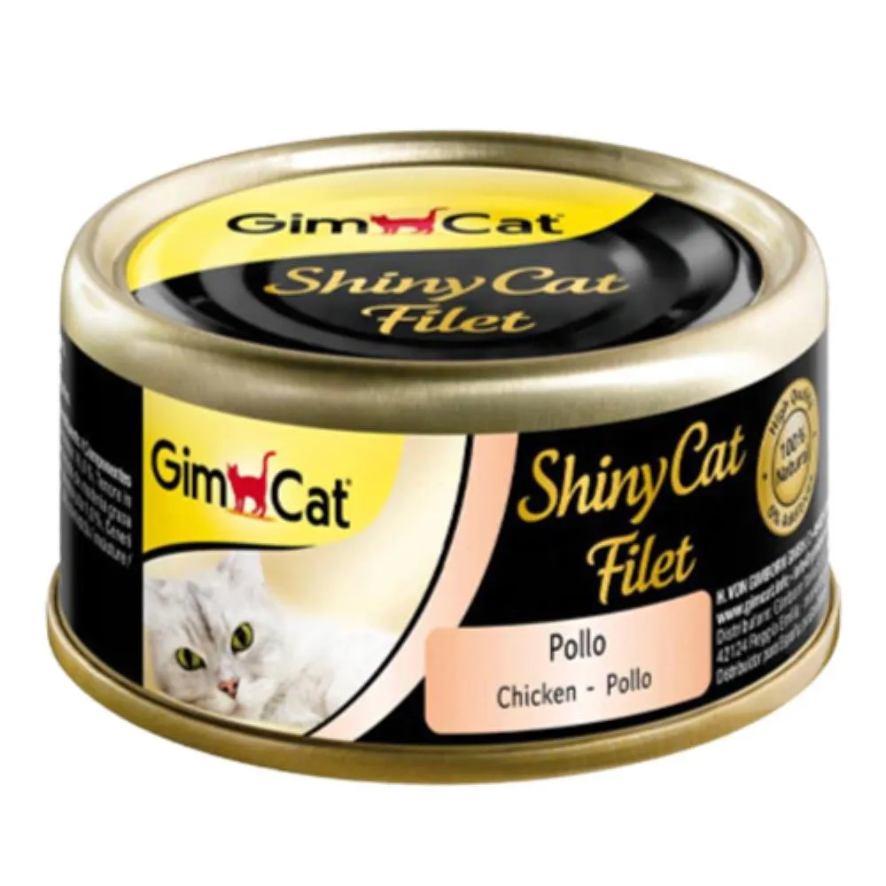 GIMCAT SHINYCAT FILETI PILETINE ZA MACKE 70 G KONZERVA
