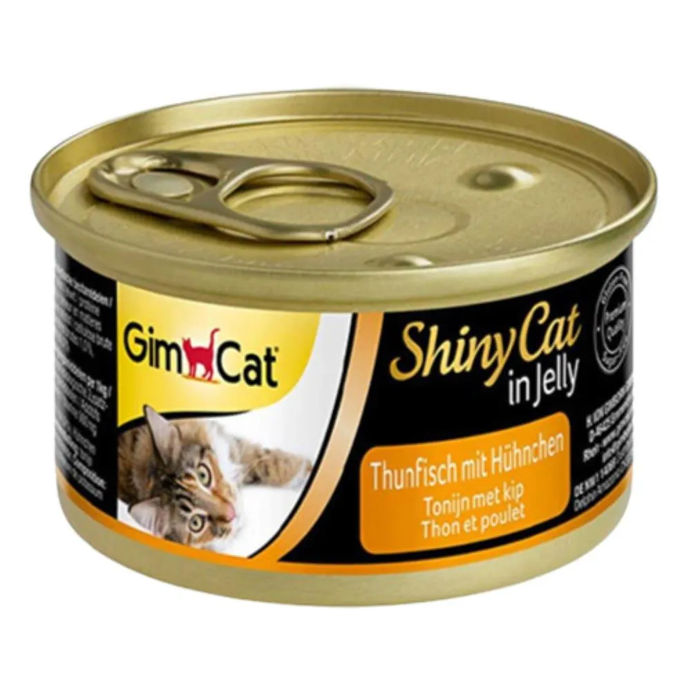 GIMCAT SHINYCAT TUNA I PILETINA ZA MACKE 70 G KONZERVA