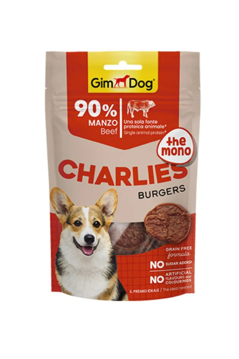 GIMDOG CHARLIES THE MONO BURGERS GOVEDINA, POSLASTICA ZA PSE 70G