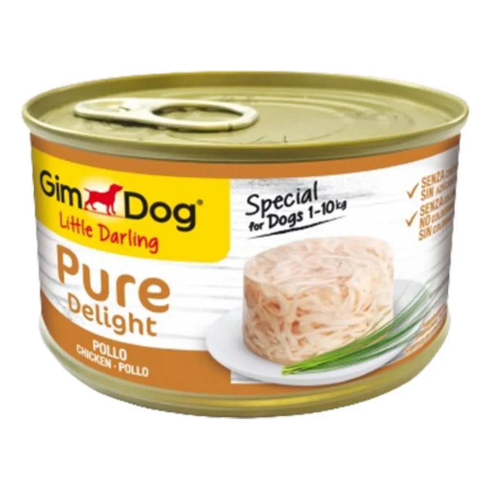 GIMDOG GIMDOG LITTLE DARLING PURE DELIGHT - PILETINA, KONZERVA ZA PSE 150G