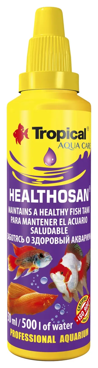 HEALTHOSAN POREPARAT ZA ZASTITU RIBA I IKRE I POBOLJSANJE ZDRAVSTVENOG STANJA 50 ML