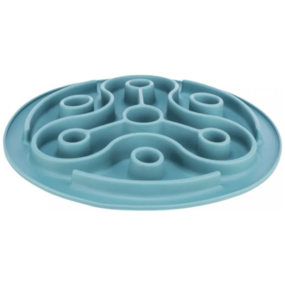 HRANILICA SLOW FEED 28 CM PLAVA