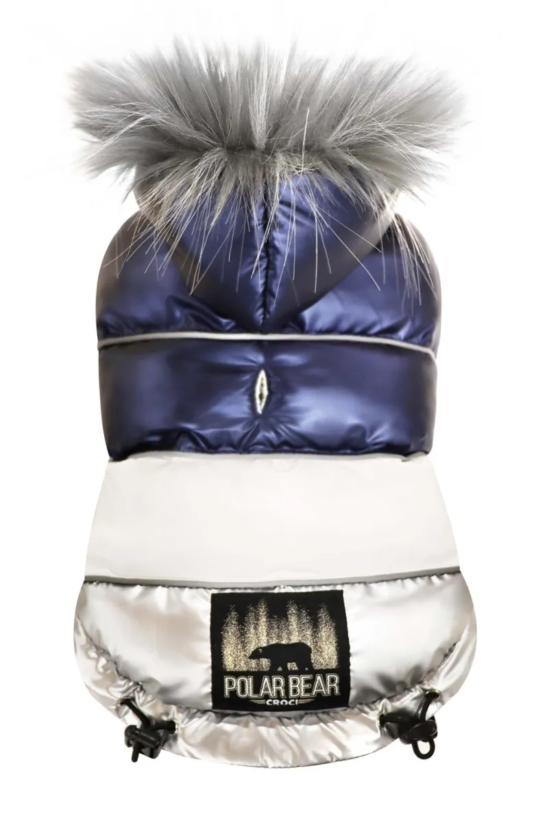 Jakna postavljena Polar Bear plava 60