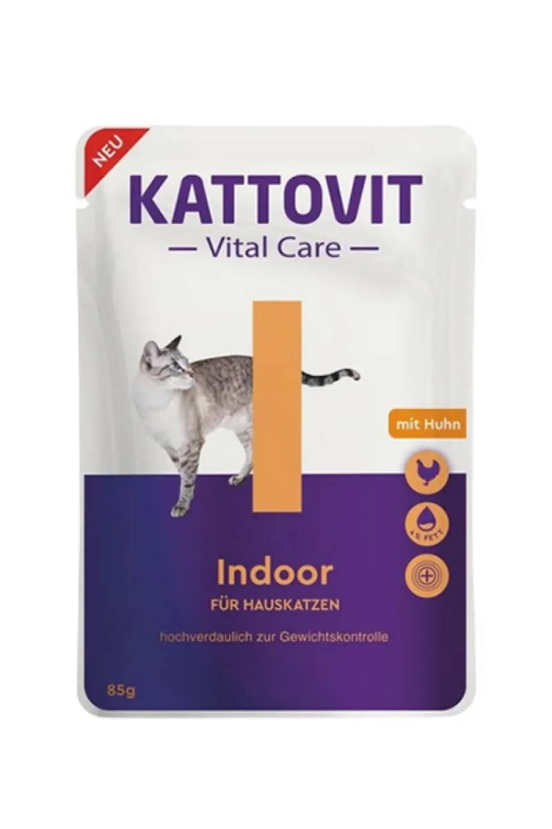 KATTOVIT VITAL CARE INDOOR, SOS ZA MACKE 85G