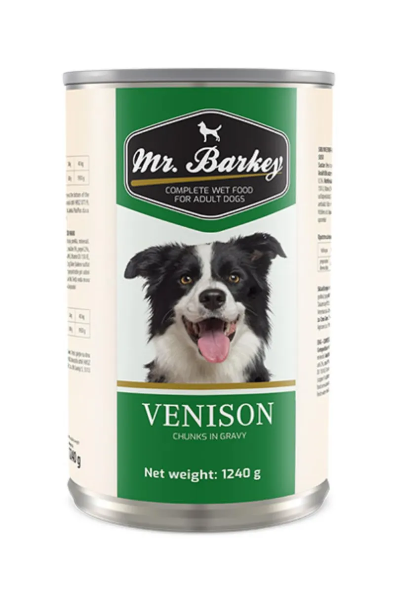 MR. BARKEY DIVLJAC, KOMADICI U SOSU 1240G KONZERVA ZA PSE