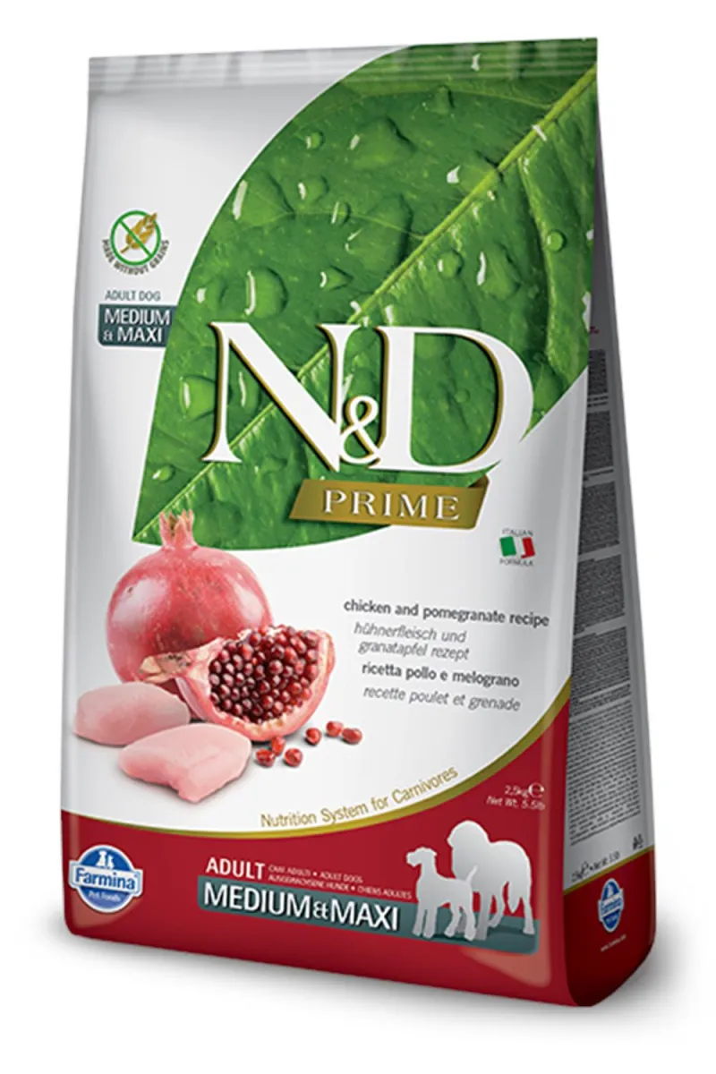 N&D PRIME CHICKEN&POMEGRANATE MEDIUM&MAXI