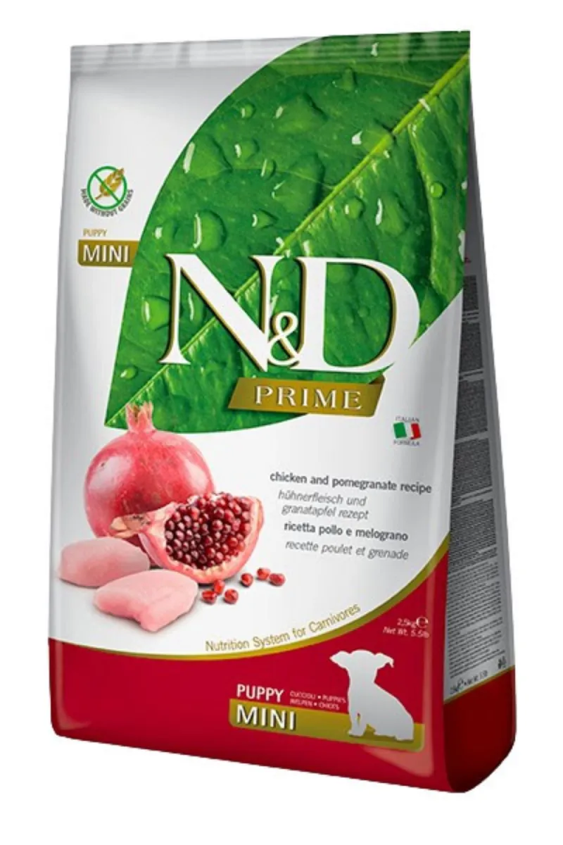 N&D PRIME PUPPY CHICKEN&POMEGRANATE MINI