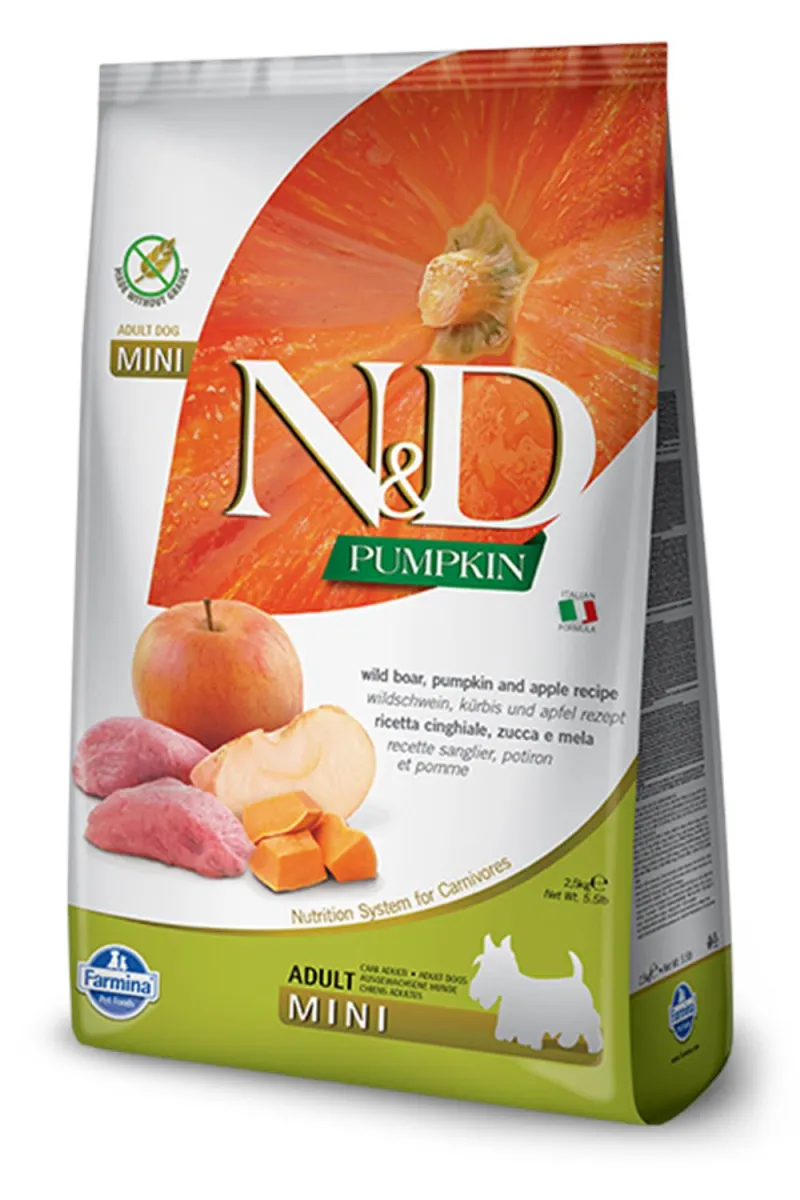 N&D Pumpkin Boar&Apple Mini
