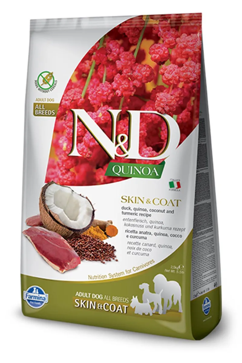 N&D QUINOA SKIN&COAT DUCK&COCONUT