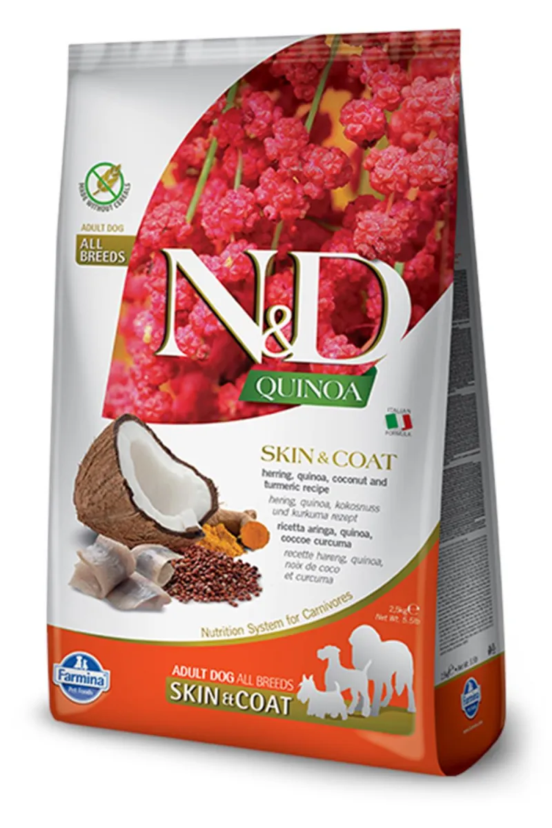 N&D QUINOA SKIN&COAT HERRING&COCONUT
