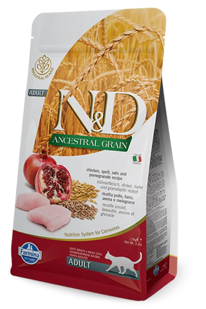 N&D AG Cat Chicken&Pom. 10kg