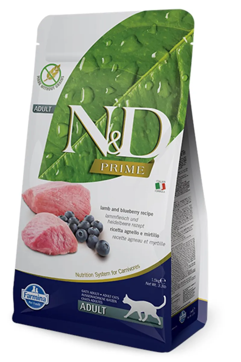 N&D Prime Cat Lamb&Blueberry