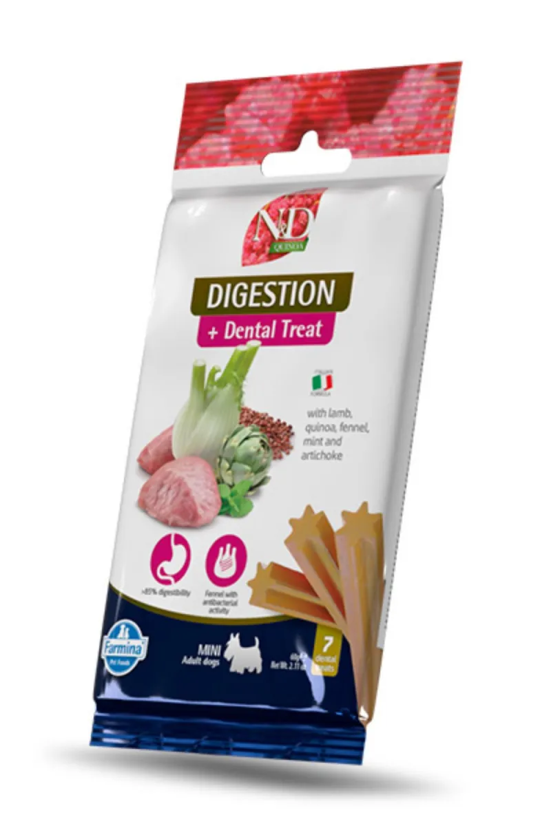 ND QUINOA DIGESTION POSLASTICA ZA PSE, MINI 60 G