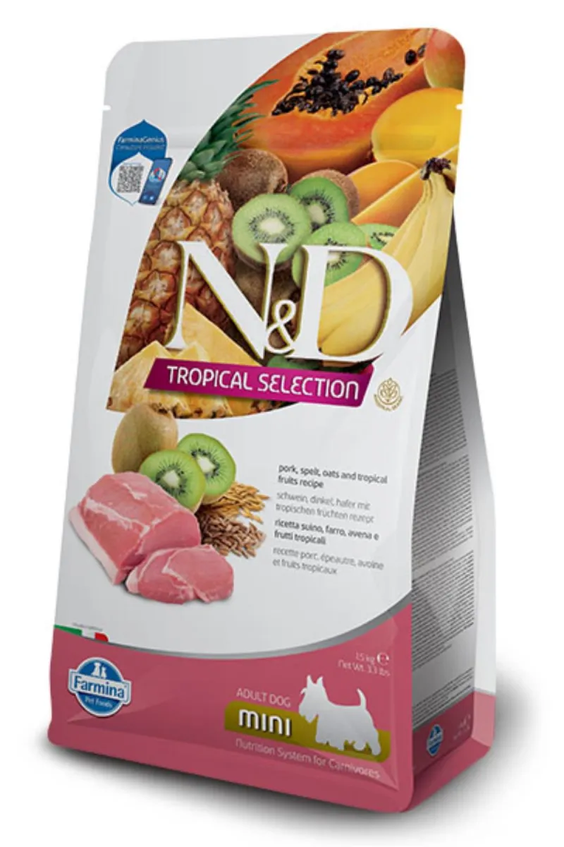 N&D Tropical Pork Mini 1,5kg