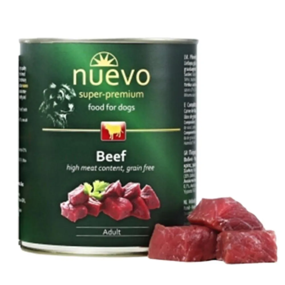 NUEVO GOVEDINA GRAIN FREE ZA PSE 800G