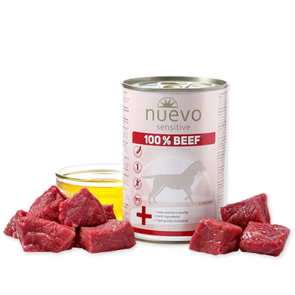 NUEVO SENSITIVE MONOPROTEIN GOVEDINA ZA PSE 400G
