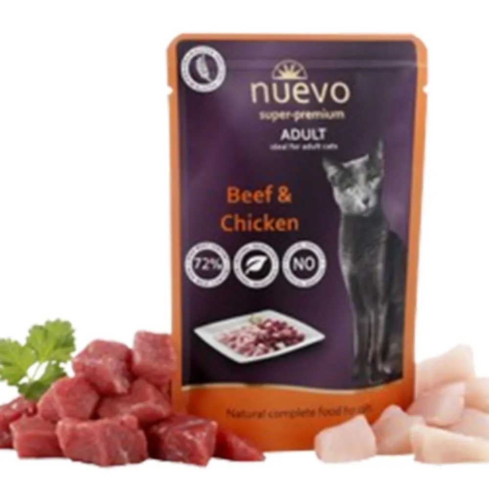 NUEVO SOS ZA MACKU GOVEDINA I PILETINA 85G