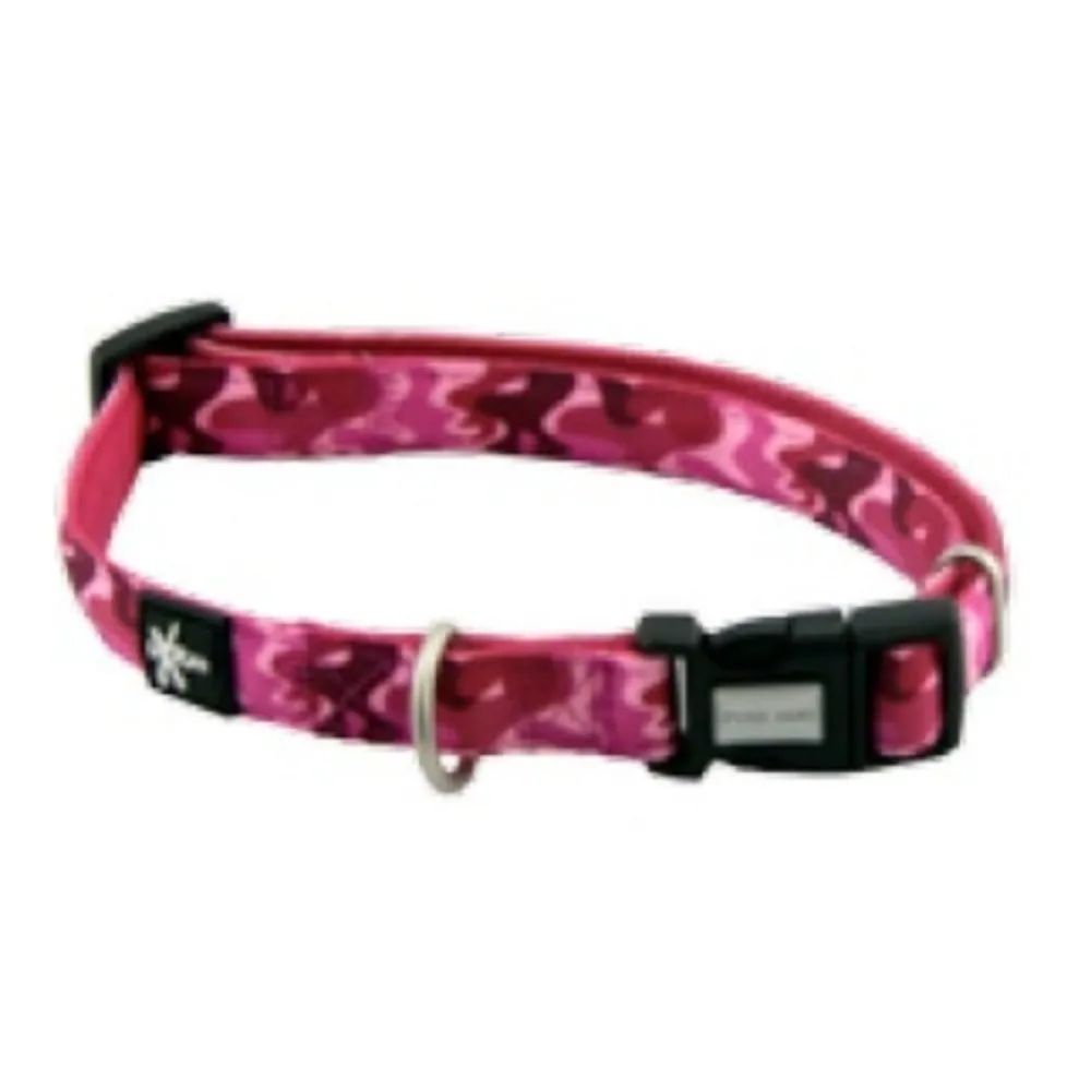 Ogrlica Fuxtreme 25mm roze