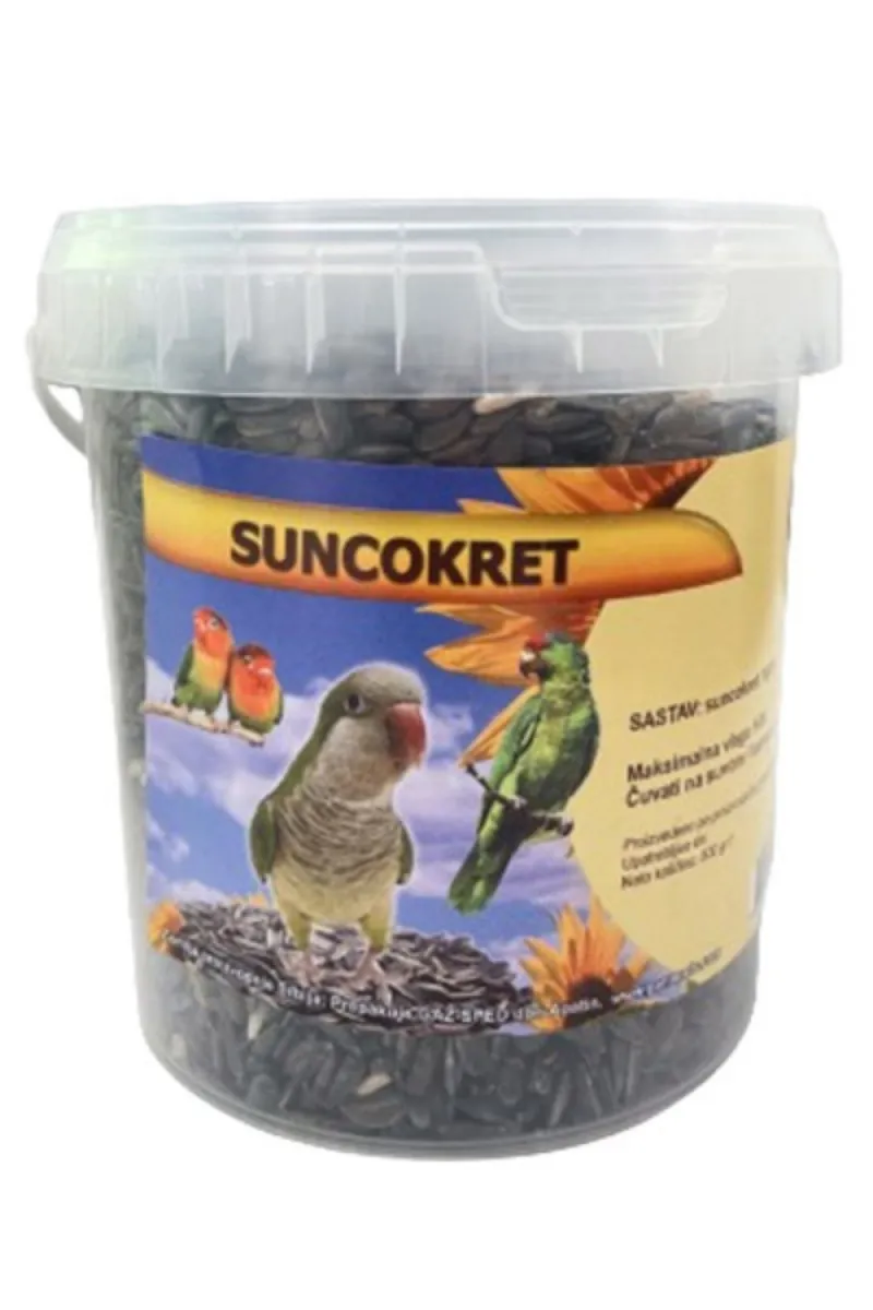PANNPETS SUNCOKRET CRNI 500G (PVC KANTICA)