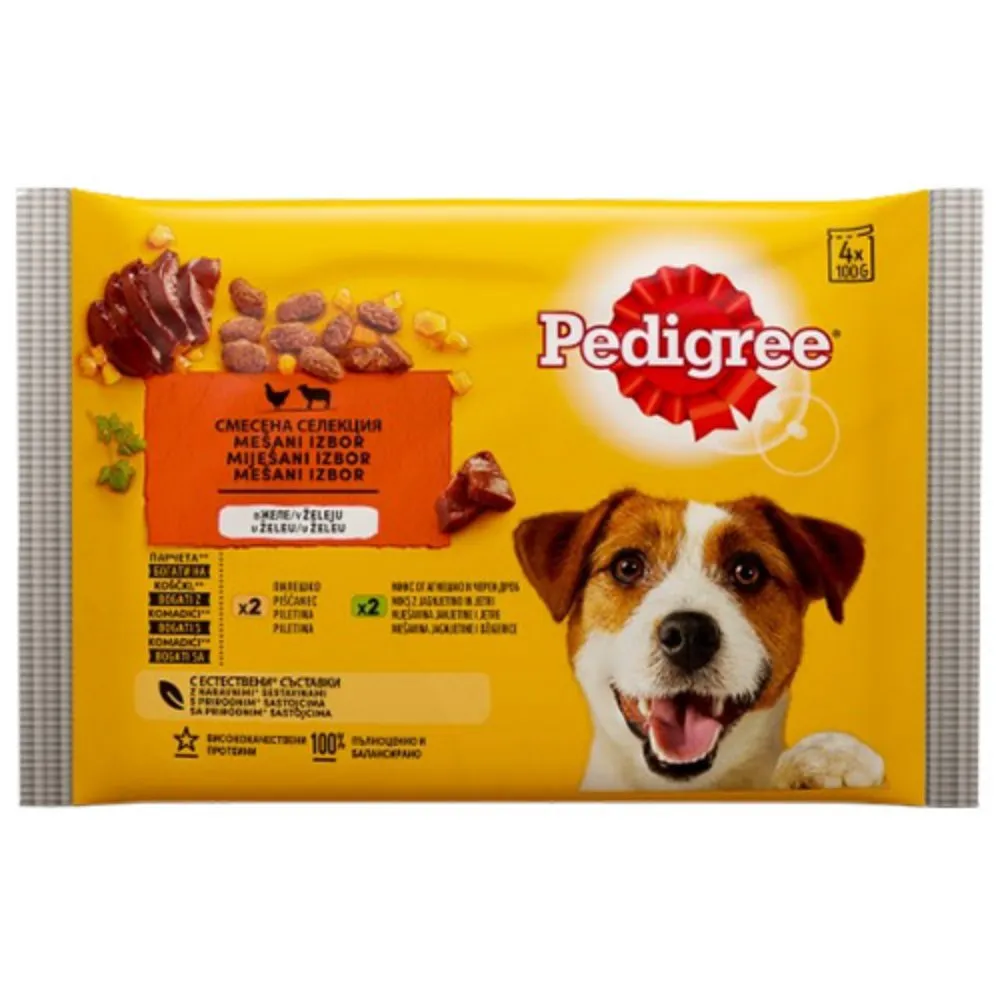 PEDIGREE KESICE ADT, PIL. I JAG. 4X100G