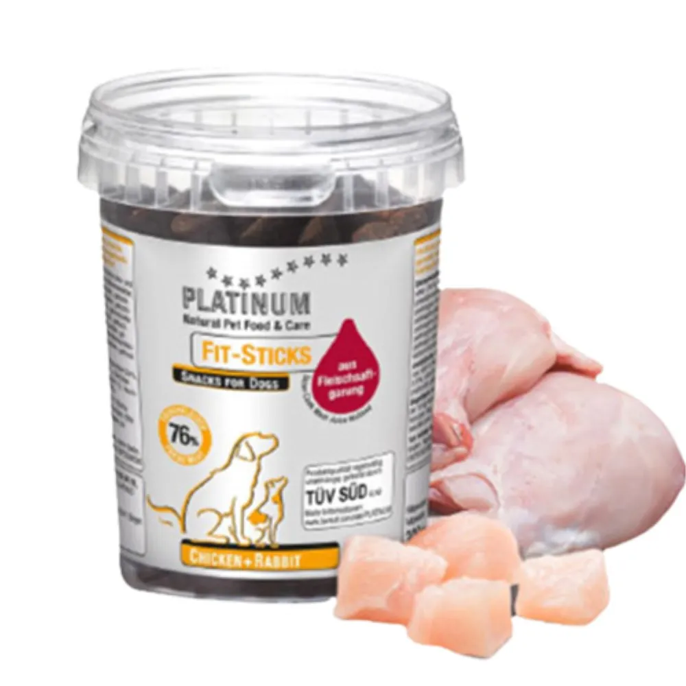 PLATINUM FIT-STICKS CH&RABB 300G