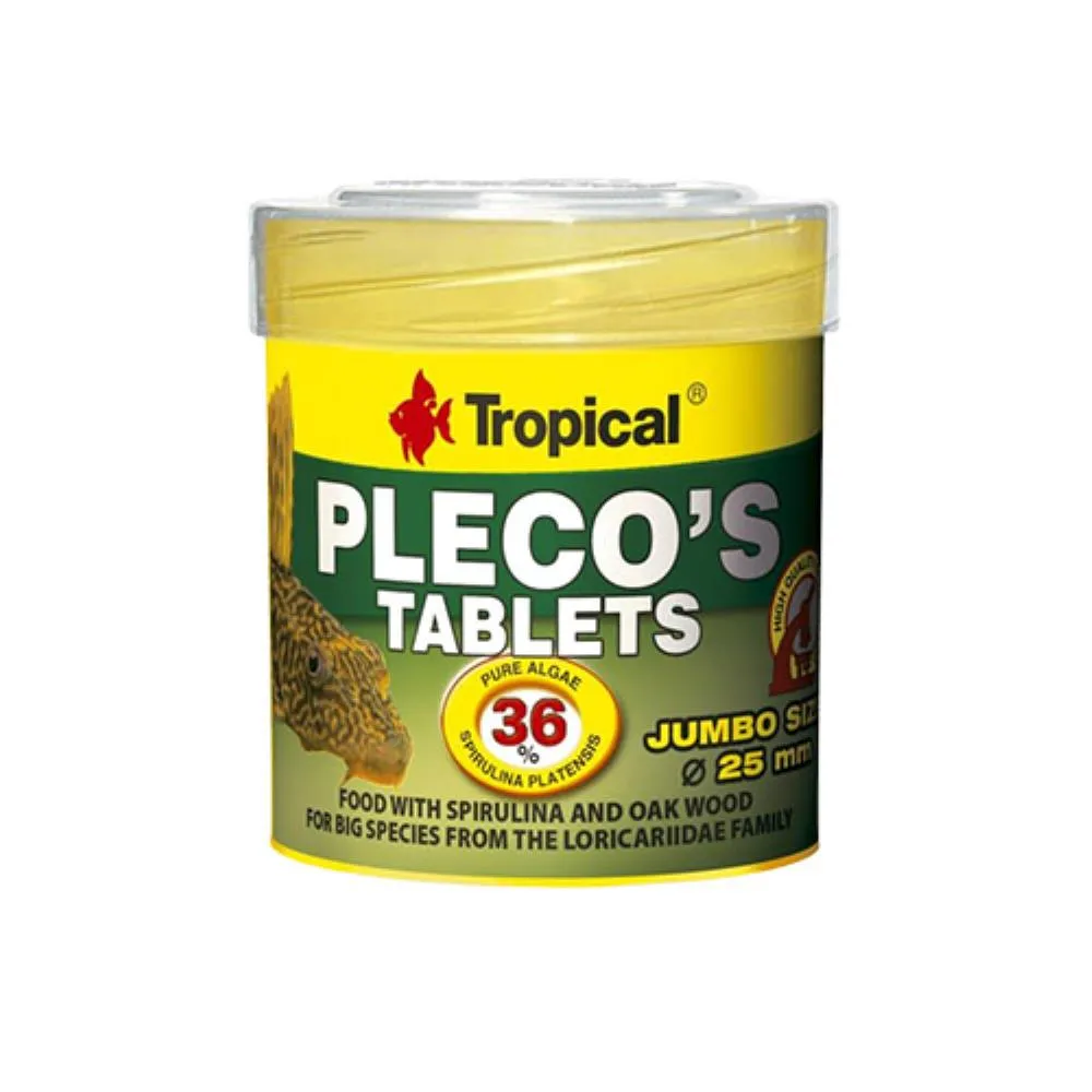PLECOS HRANA ZA PLEKOSTOMUSE I SLICNE VRSTE RIBA U OBLIKU TABLETA
