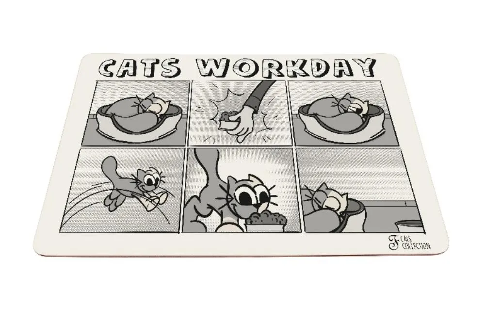 PODLOGA CATS WORKDAT 43X30CM