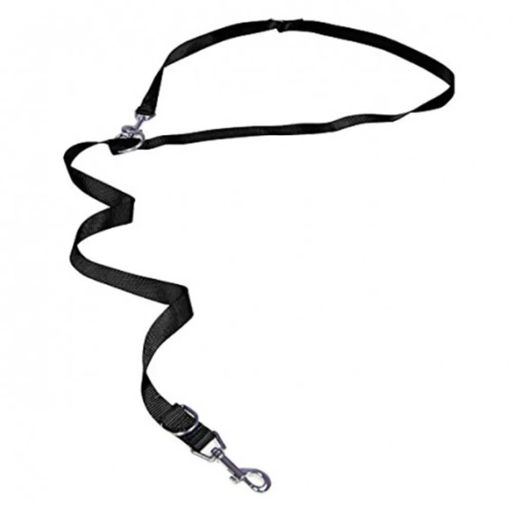 Povodac za pse najlon S 16*1200mm crn