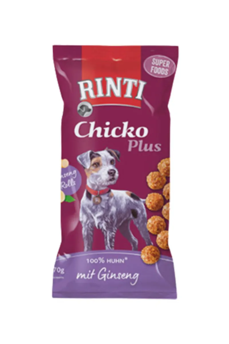 RINTI CHICKO PLUS PILETINA I ZEN-SEN, POSLASTICA ZA PSE 70G