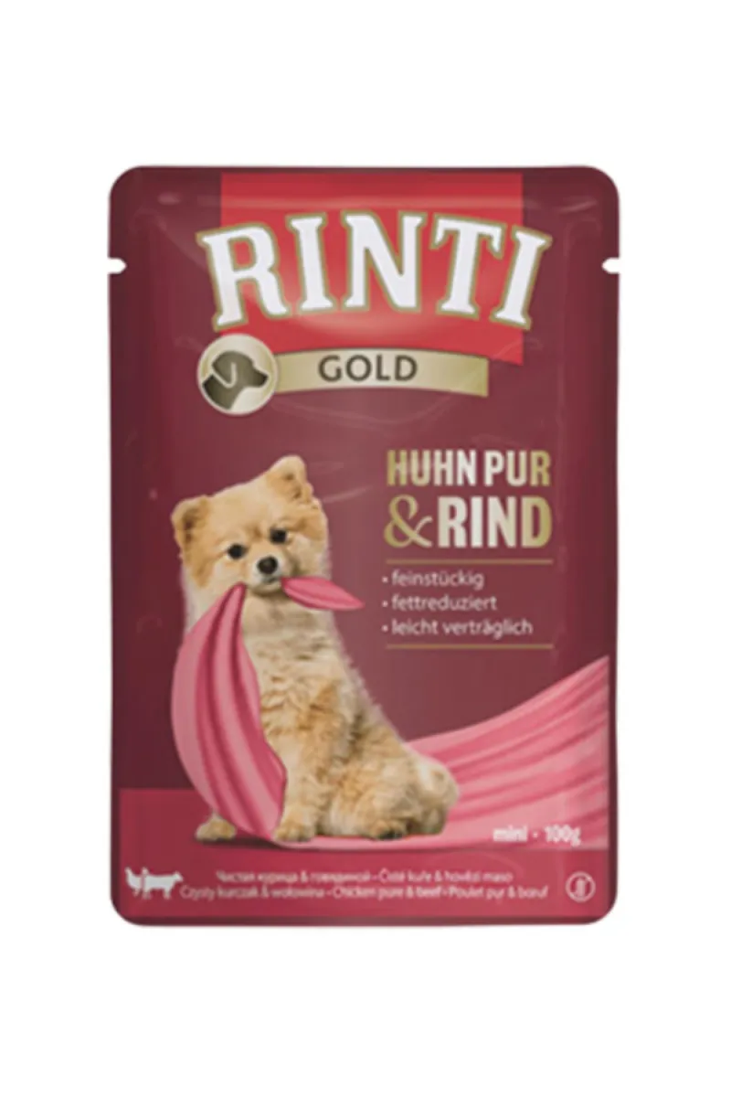 RINTI GOLD PILETINA I GOVEDINA, SOS ZA PSE 100G