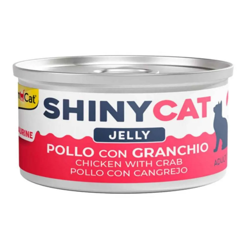 SHINY CAT JELLY PILETINA I KRABA KONZERVA ZA MACKE 70 G