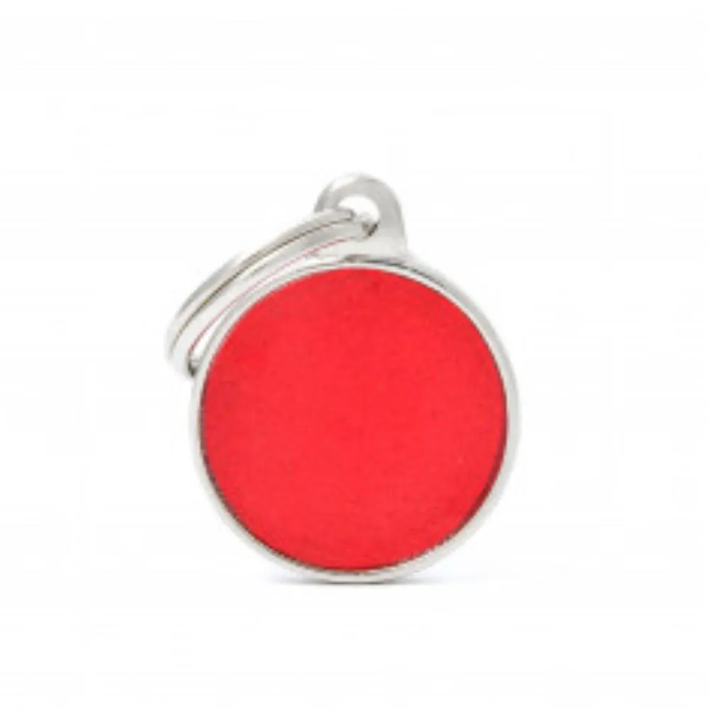 SMALL CIRCLE REFLECTIVE RED