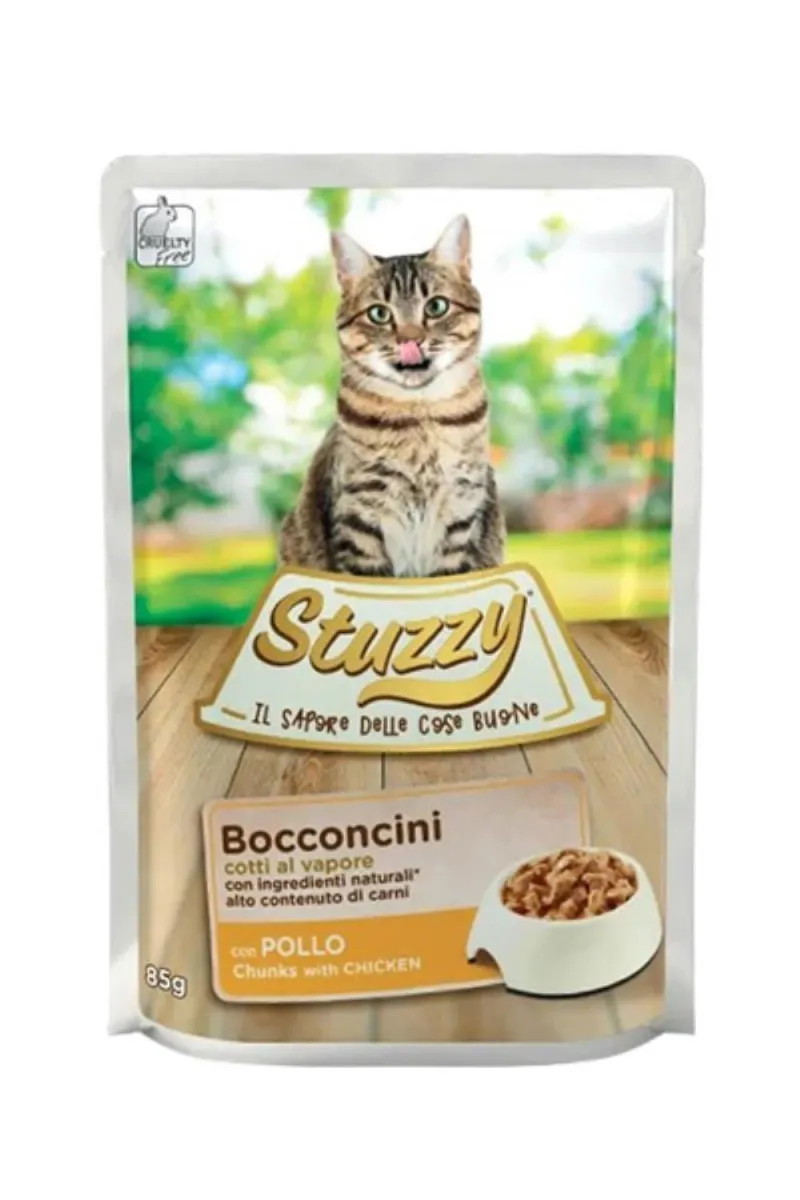 STUZZY CAT CHUNKS PILETINA 85 G