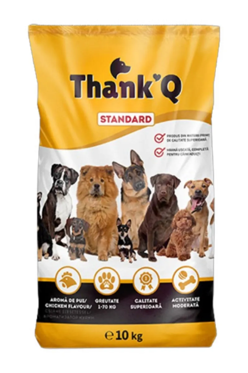 THANK Q STANDARD HRANA ZA PSE PILETINA 10KG