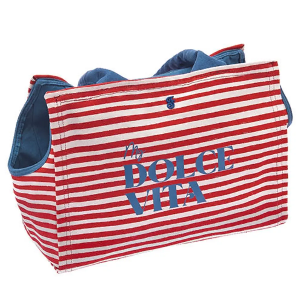 TORBA DOLCEVITA CRVENA 40X30X20CM