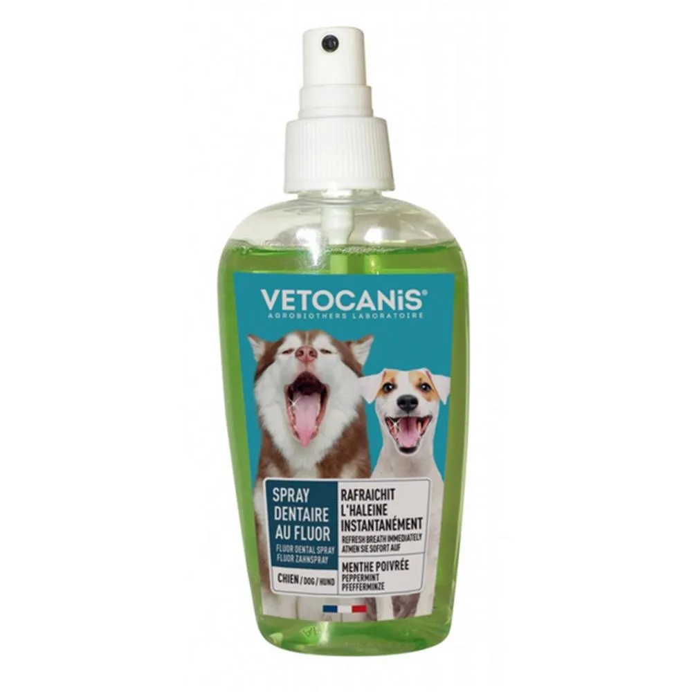 VC SPREJ PROTIV STVARANJA ZUBNOG KAMENCA. SA FLUORIDOM. ZA PSE I MACKE 150 ML