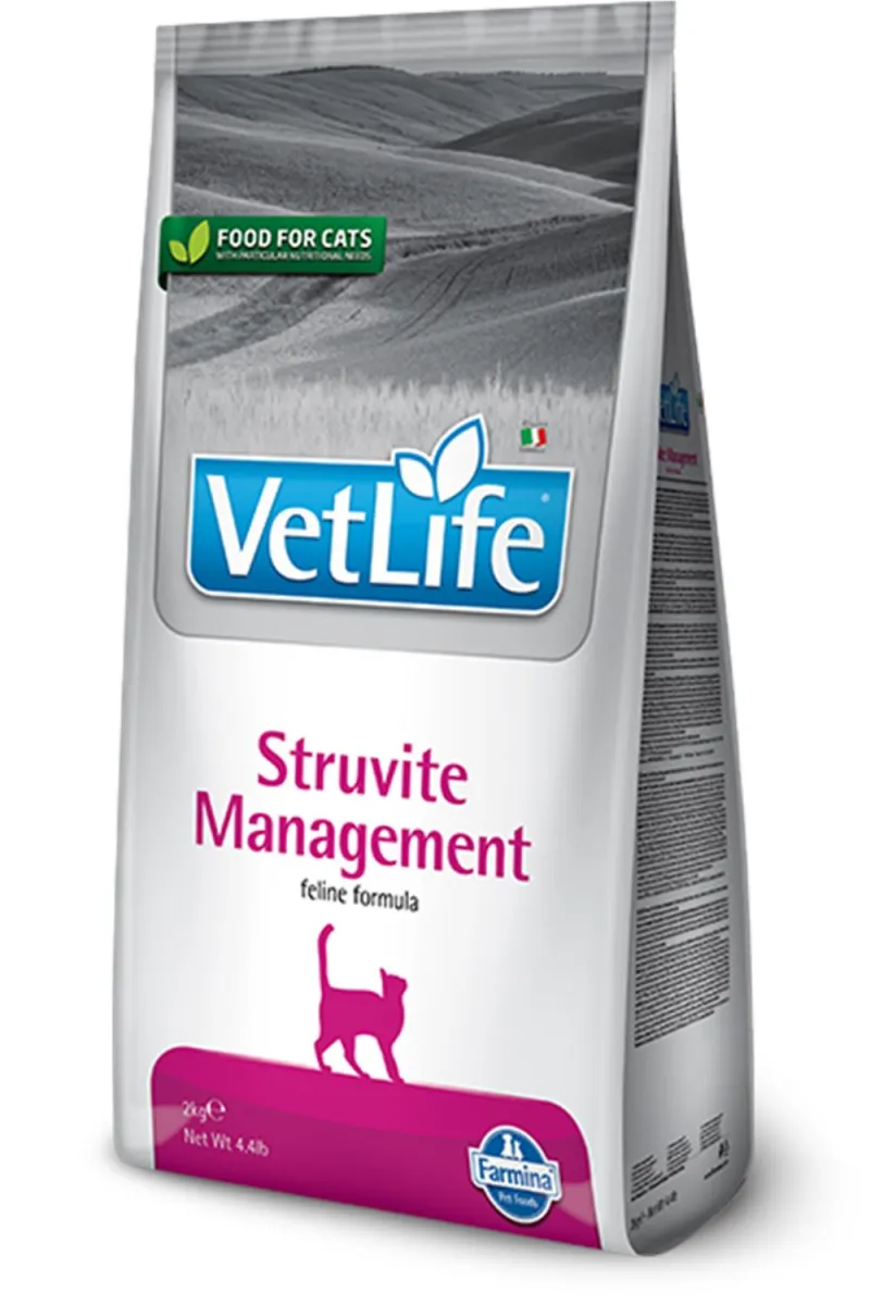 VET LIFE CAT MANAGEMENT STRUVITE