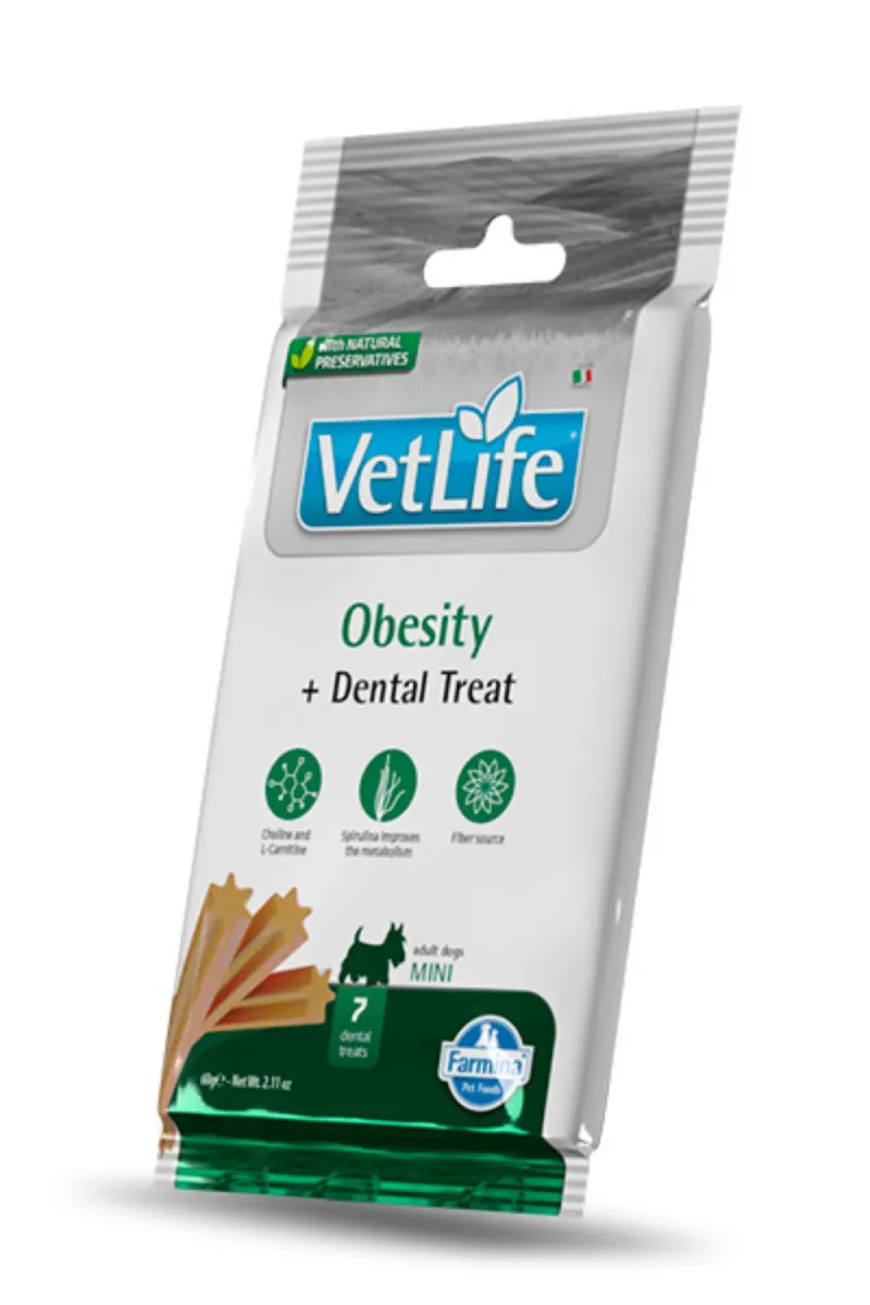 VET LIFE OBESITY POSLASTICA ZA PSE, MINI 60 G