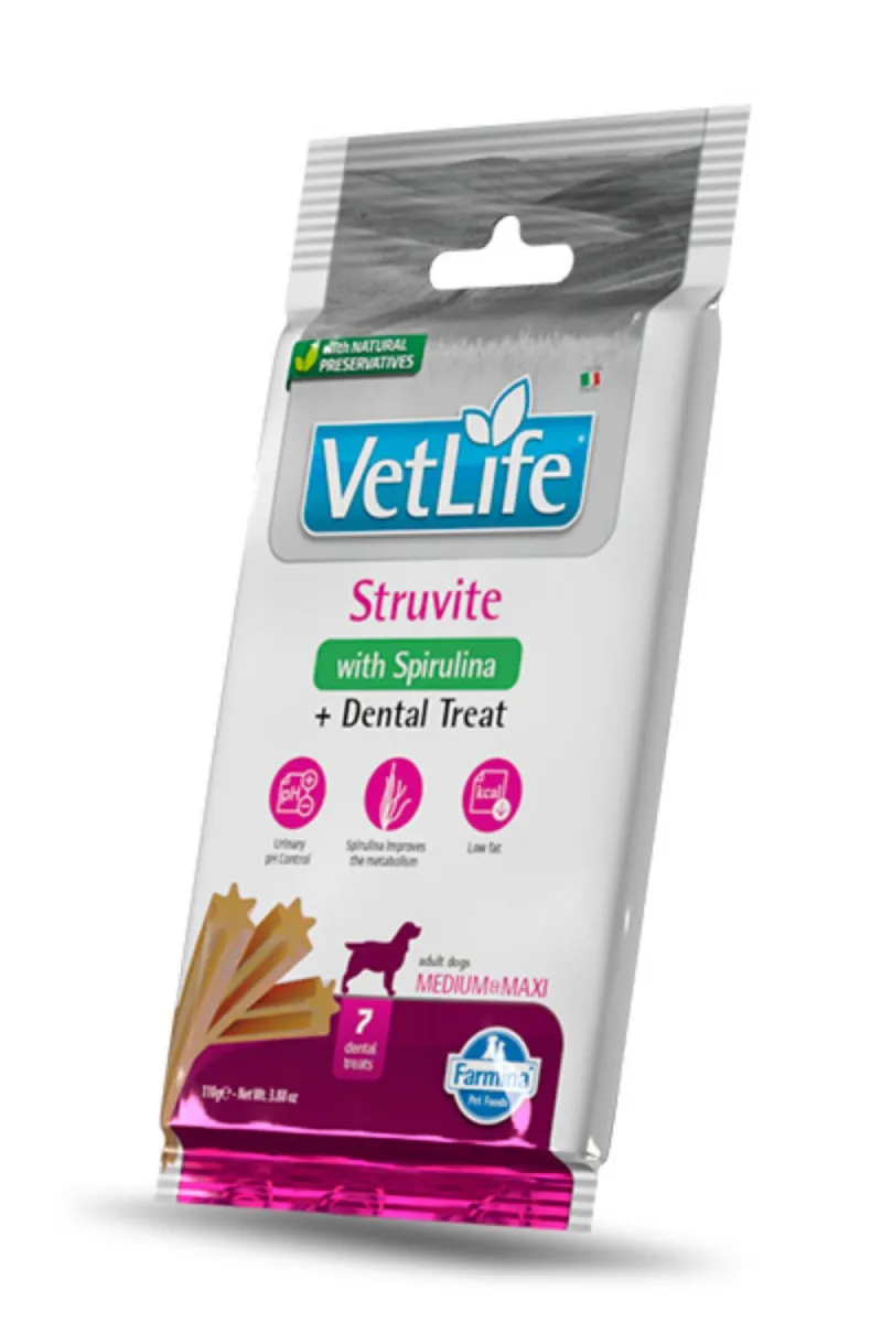 VET LIFE STRUVITE POSLASTICA ZA PSE, MED/MAX 110 G