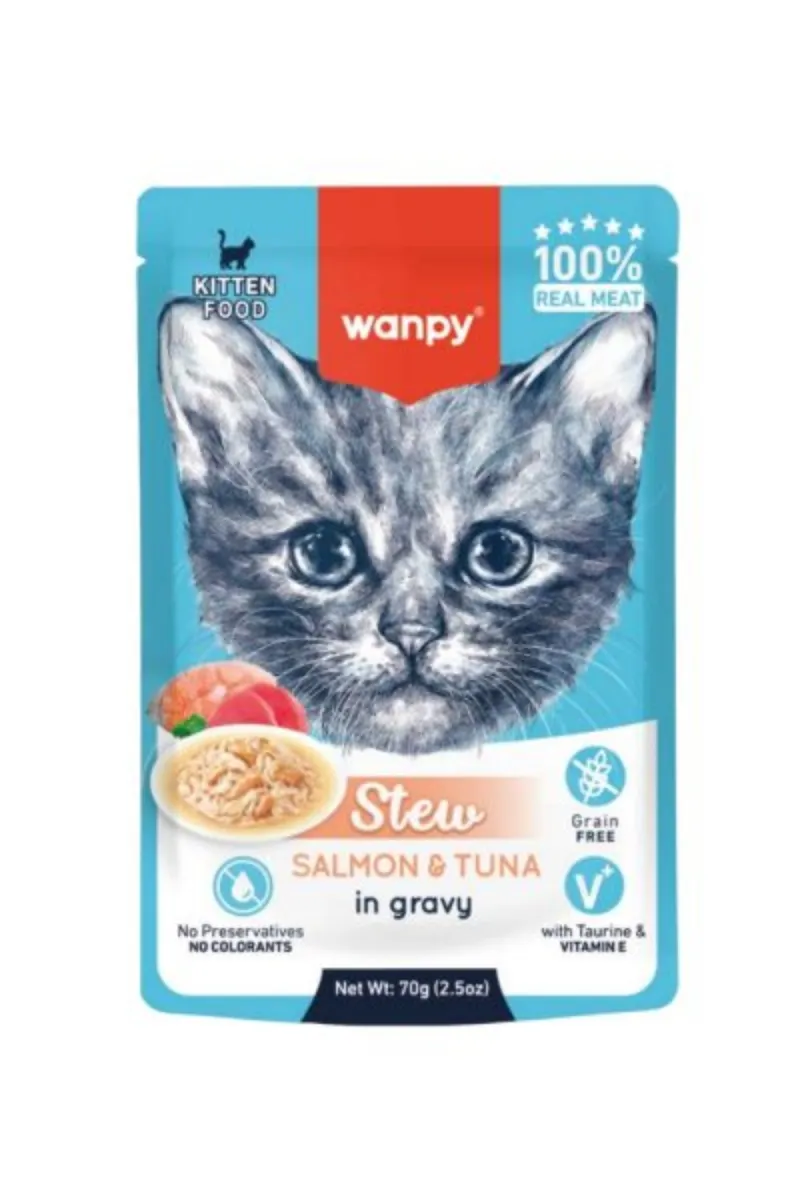 Wanpy gulas za macice losos i tuna 70 g