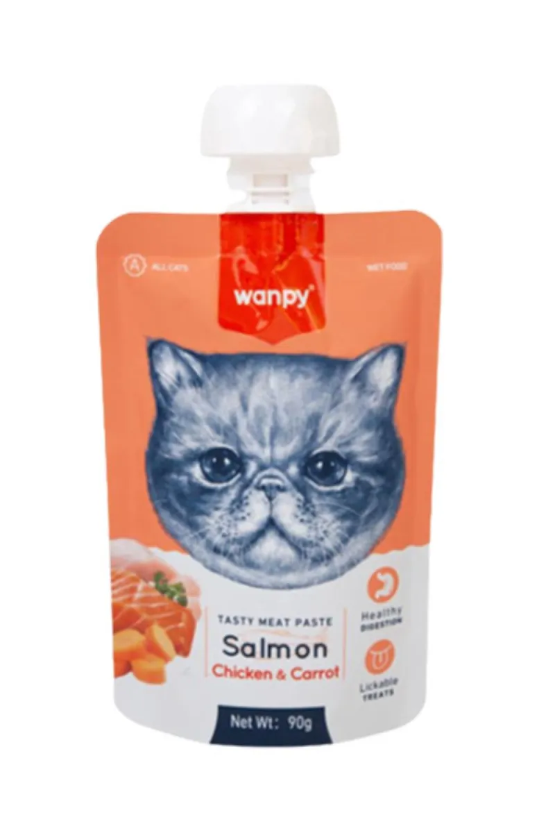 WANPY PASTA LOSOS, PILETINA I SARGAREPA POSLASTICA ZA MACKE 90G