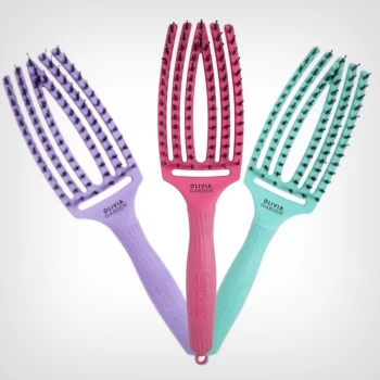 Olivia Garden Finger Combo četka za kosu Medium Color