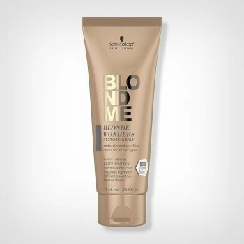 Schwarzkopf Professional BLONDME Blonde Wonders Restoring balzam 75ml