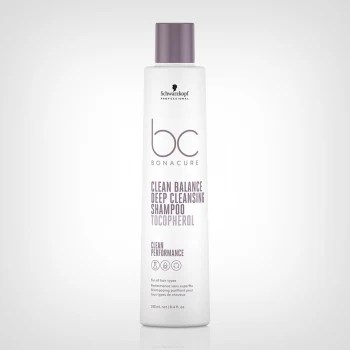 Schwarzkopf Professional Bonacure Clean Balance Deep Cleansing Tocopherol šampon 250ml